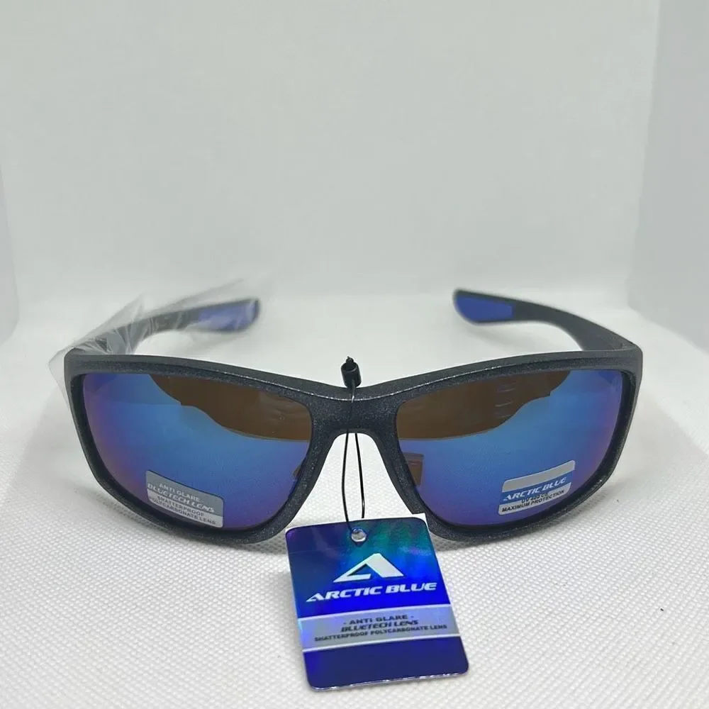Arctic Blue Mirrored Sunglasses